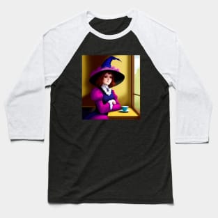 Tea Witch Baseball T-Shirt